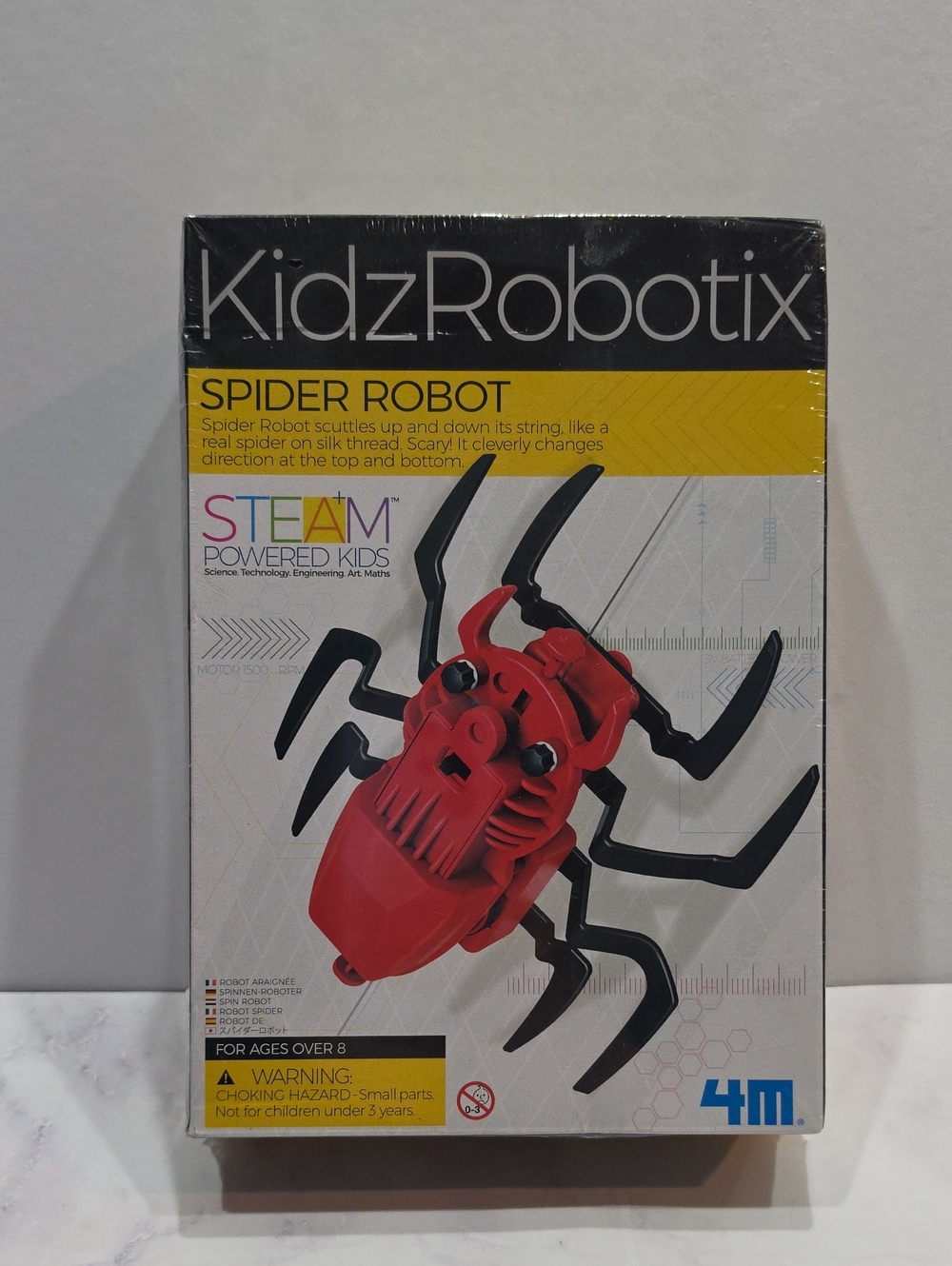 Kidz Robotix Spider Robot Steam Powered Kids